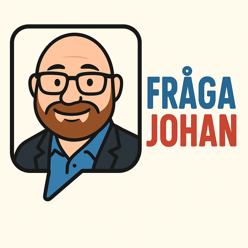 Fråga Johan logo